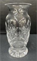 (AK) Waterford Crystal Glass Vase 6”