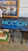 Molson neon light