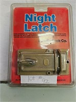 LOCK COMPANY NIGHT LATCH