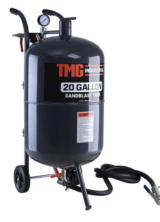 TMG 20 Gallon Sandblast Tank