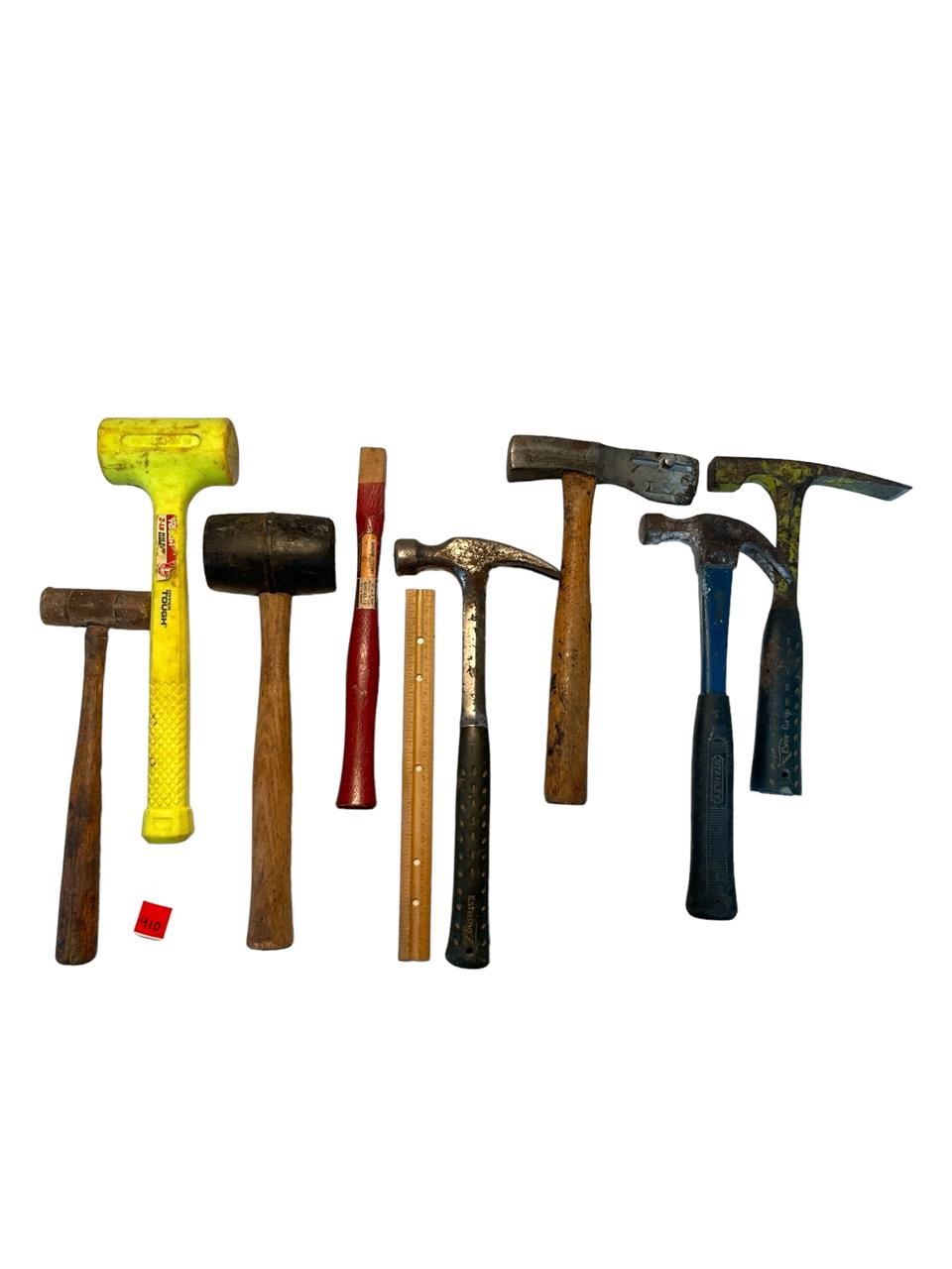 Assorted Hammers and Mallets