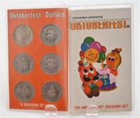 Collection de dollars, souvenirs Oktoberfest,