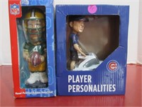 A.Rizzo Iowa Cubs Figurine & Brett Favre Bobblehea