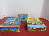 Three Boxes of Desert Storm Trading Cards