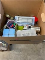 Crafts and Storage Containers Lot