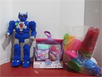 Baby Doll Accessory Set- Blue Robot
