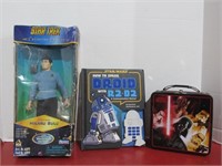 Star Trek Sulu Figure - Star Wars Metal Case