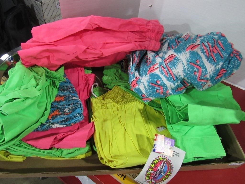 Assorted Neon Shorts and Pants
