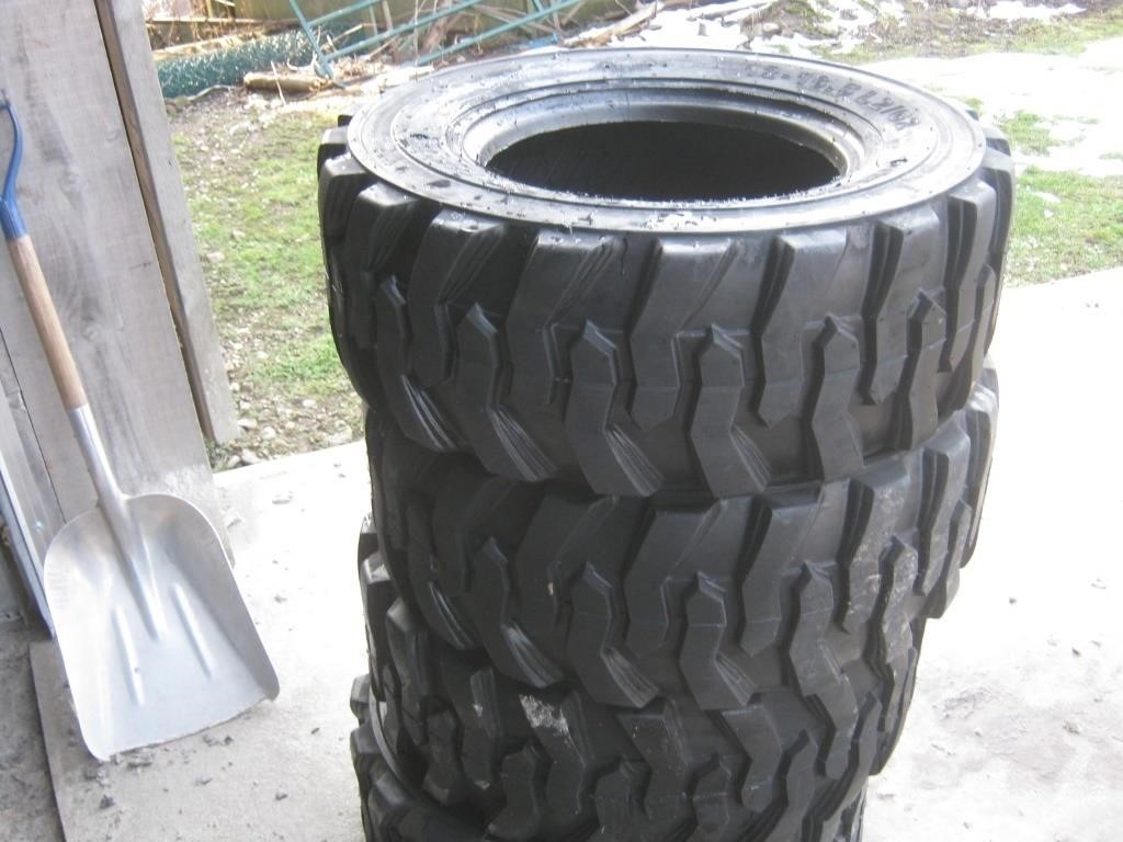 Set of 12-16.5 Skidsteer Tires