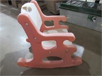 Little Tikes Child's Plastic Rocking Chair