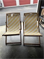 2 Patio Chairs U232