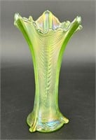 Drapery 9" vase - ice green