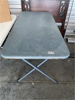 Blue Folding Table U234
