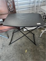 Black Folding Table U234