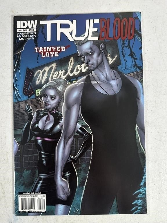 TRUE BLOOD "TAINTED LOVE" #3 COVER A