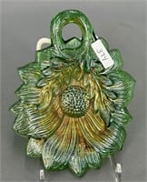 M'burg Sunflower pin tray - green