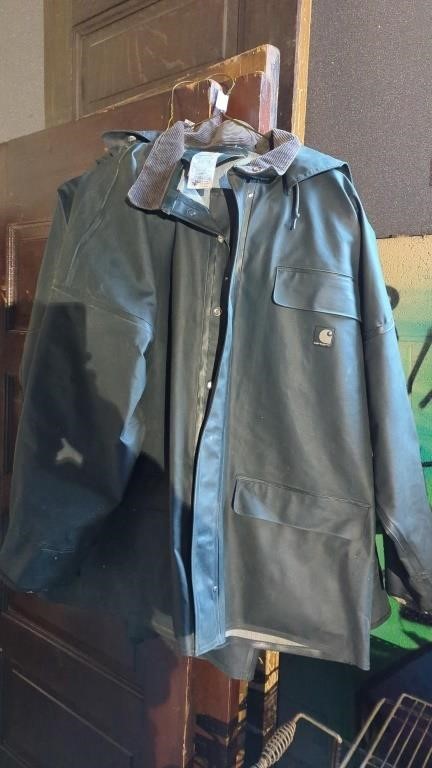 Carhartt rain coat, XL regular