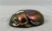 Scarab paper weight - purple