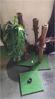 Artificial palm tree parts