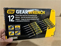 New Gearwrench 12pc mini torx & screwdriver set