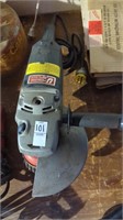 Bosch 9" angle grinder with wire brush