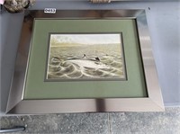 Framed & Matted Fish Picture U237