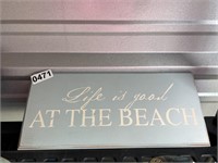"Life is Good At The Beach U237