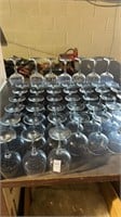 Wine Glasses - 45 glasses- shelf lot of