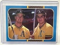 Mark McGwire/Jose Canseco 1987 Donruss Highlight