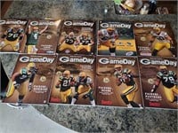 Lot of 9 Green Bay Packers Gameday mags