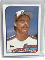 Randy Johnson 1989 Topps rookie
