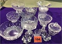 Crystal & Glass Bowls, Dishes & Vases