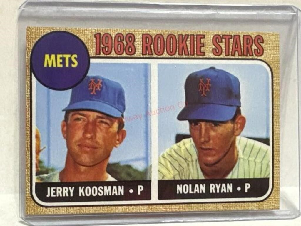 Reprint  Nolan Ryan 1968 Topps rookie