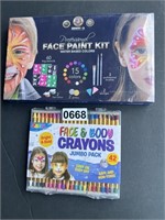New Face & Body Painting Kits U241