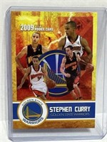 Stepen Curry 2009 Rookie Gems Gold rookie card