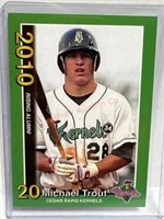 Mike Trout 2010 Rising Alumni #3 rookie card
