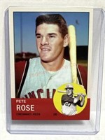 Pete Rose 1963 Topps Style card