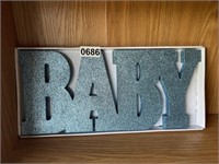 New BABY Sign 8"x18" U242