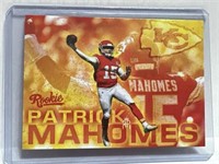 Patrick Mahomes 2017 ESPN NFL Draft rookie card