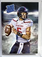 Patrick Mahomes Rated Rookie rookie card