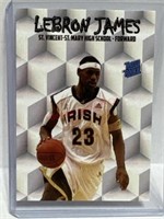 Lebron James Rated Rookie rookie card