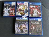PS4 Games:5 Various Games U242