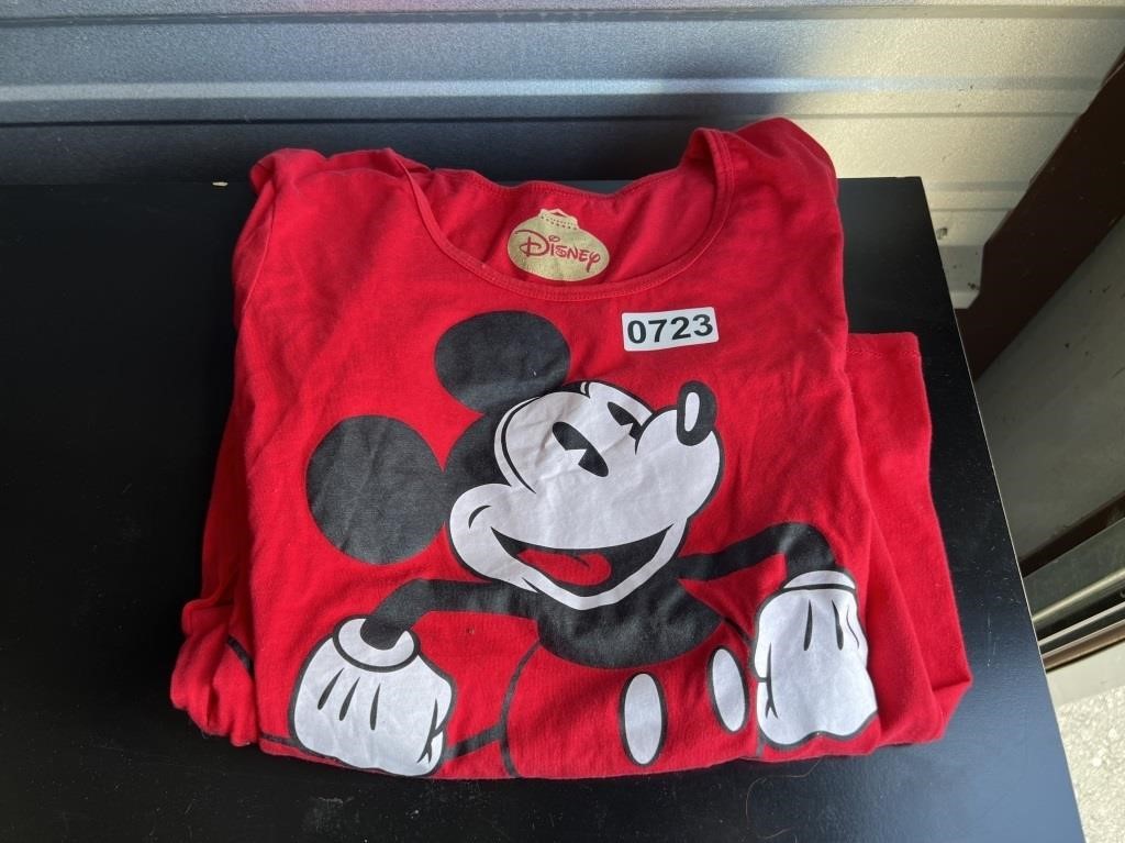 Disney Mickey Mouse Shirt, Large U242