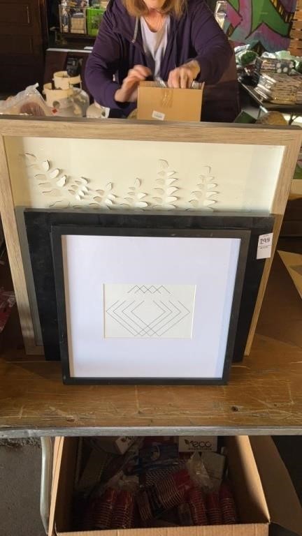 Frames and pictures Lot