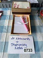 24 Notecards & Stationery Notes U238