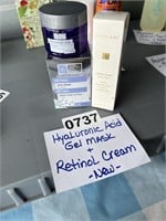 Hyaluronic Acid Mask, Retinol Cream U238