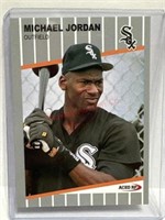 Michael Jordan 1989 Fleer sytle baseball card