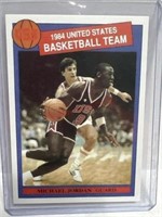 Michael Jordan 1984 USA Olympic rookie card #2