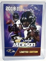 Lamar Jackson 2018 Rookie Gems NFL Rookie card