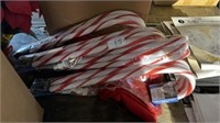 Lot of Lighted Candy Canes